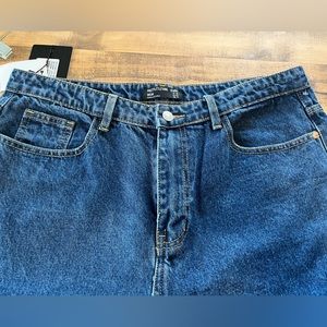 Pretty little things mom jeans denim size 12 new with tags